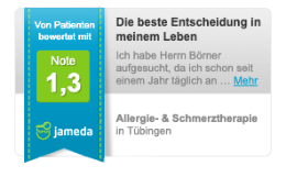 Jameda Bewertung