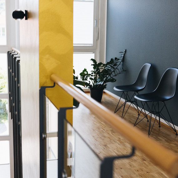 Wartebereich im Börner Lebenswerk